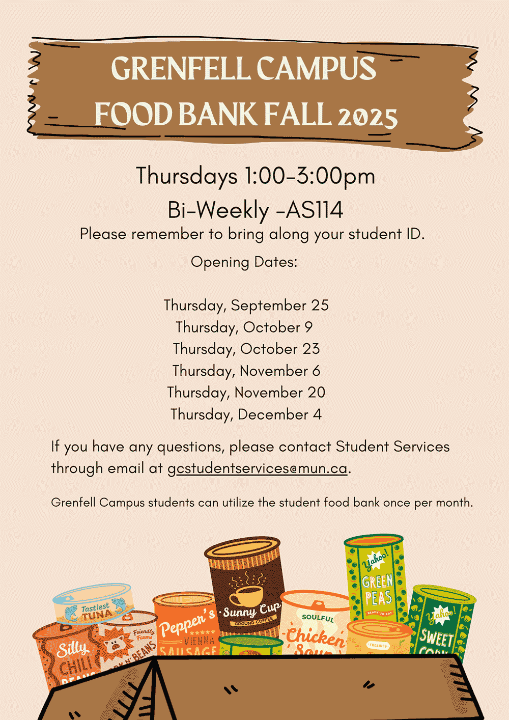 Fall Foodbank 2025